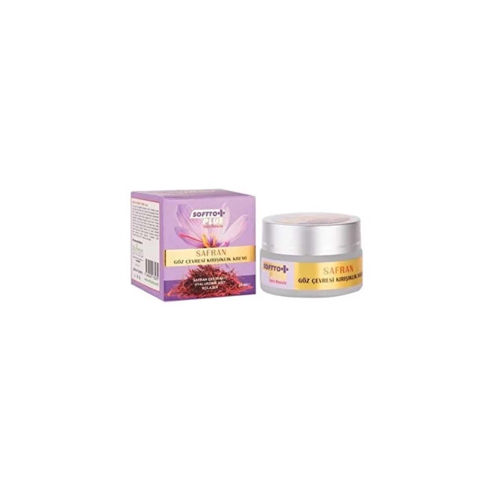 SOFTTO PLUS GÖZ ÇEVRESİ KIRIŞIKLIK KREMİ 20 ML
