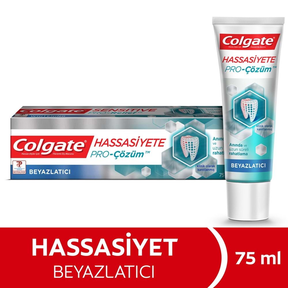 COLGATE HASS. PRO ÇÖZÜM BEYAZLATICI DİŞ MACUNU 75 ML