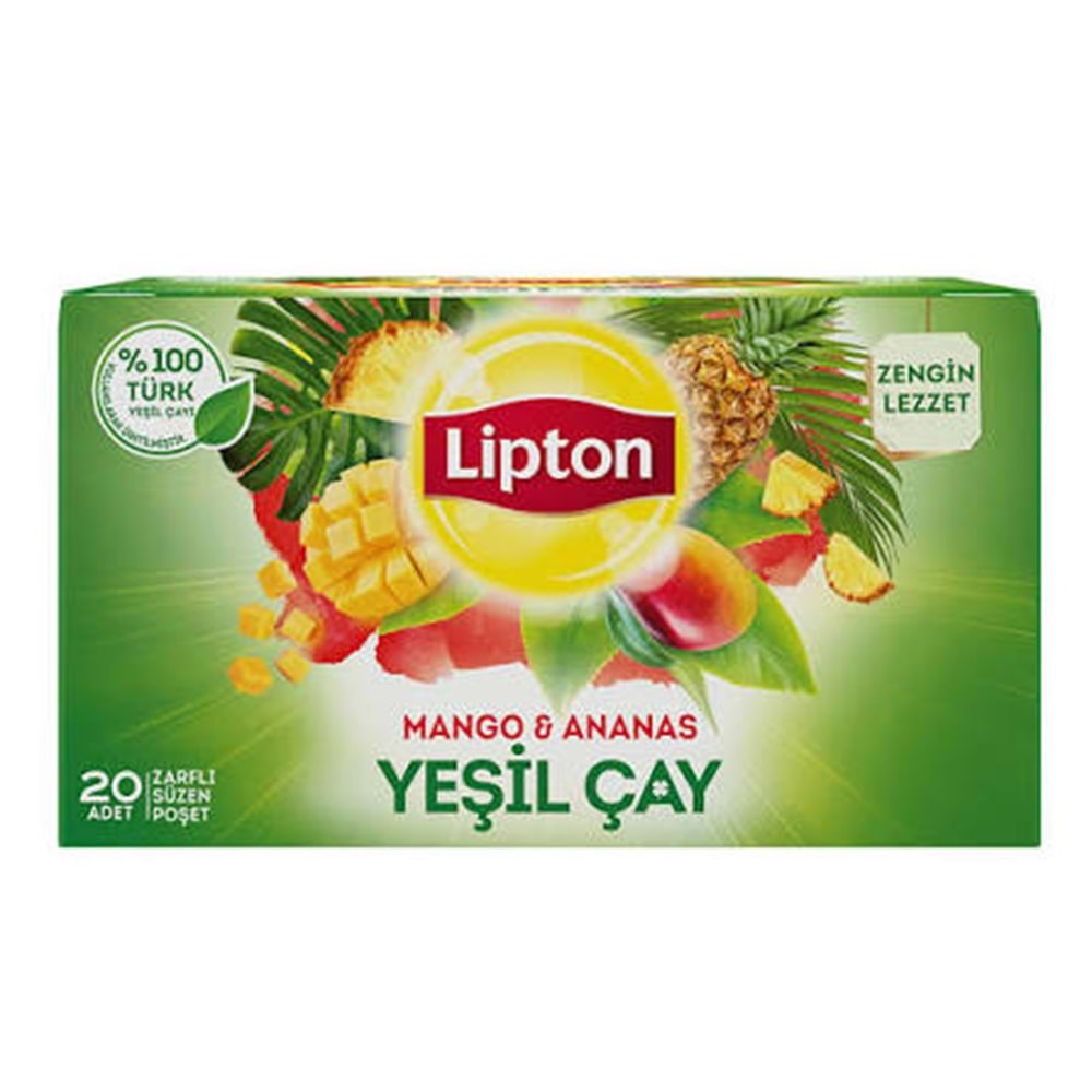 LIPTON MANGO & ANANAS YEŞİL ÇAY