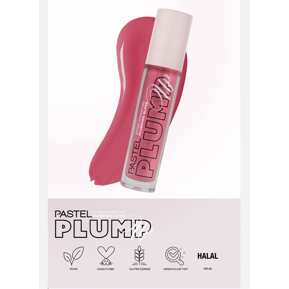 PASTEL PLUMP UP EXTRA HYDRATING PLUMPING GLOSS 211