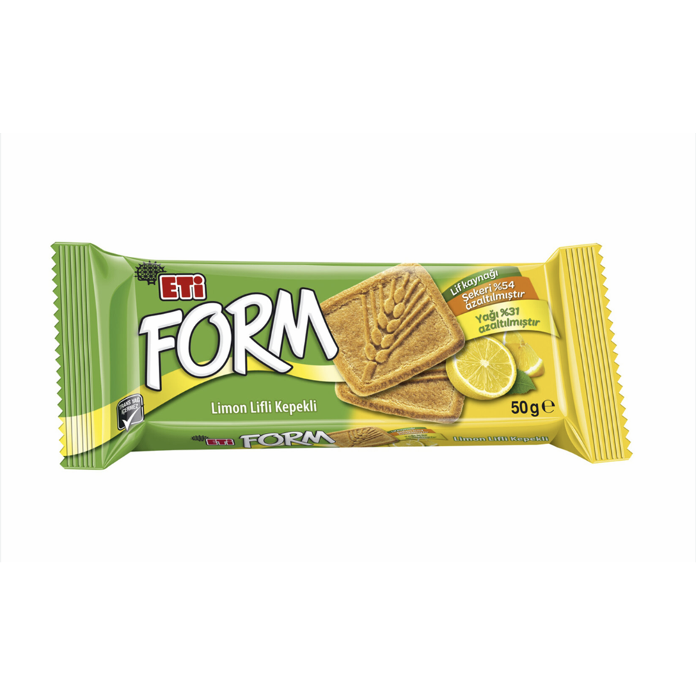 ETİ FORM LİMON LİFLİ KEPEKLİ 50 G