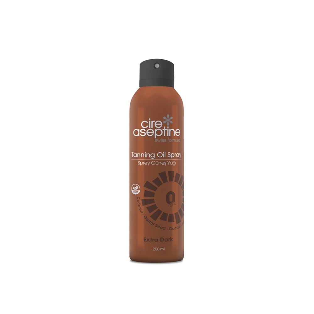 CİRE ASEPTİNE 0 SPF SPREY GÜNEŞ YAĞI 200 ML