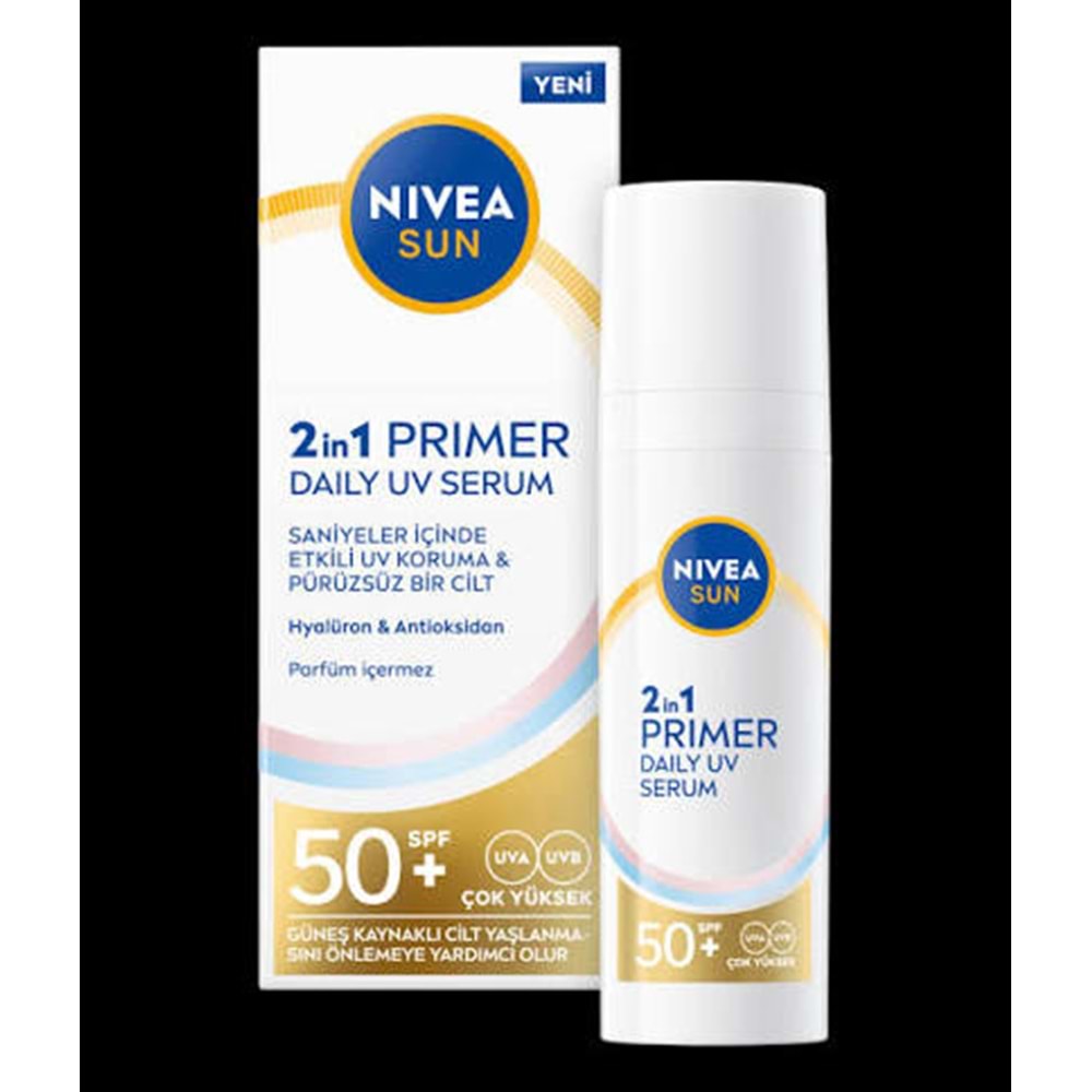 NIVEA SUN 2in1 PRIMER DAILY UV SERUM 50 SPF 30 ML