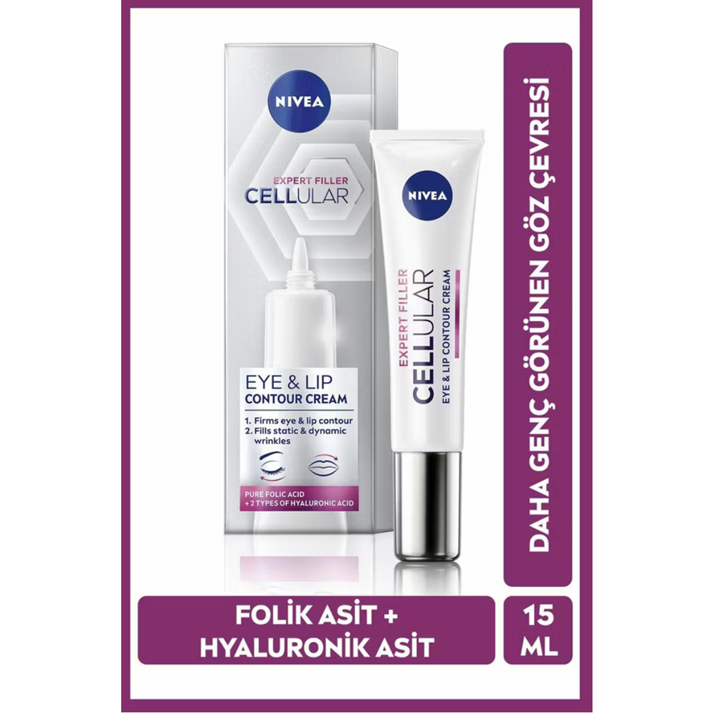 NIVEA EX. FILL. CELLUAR EYE&LIP CONTOUR CREAM 15 ML