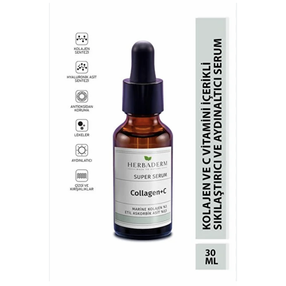 HERBADERM SUPER SERUM COLLAGEN+C 30 ML