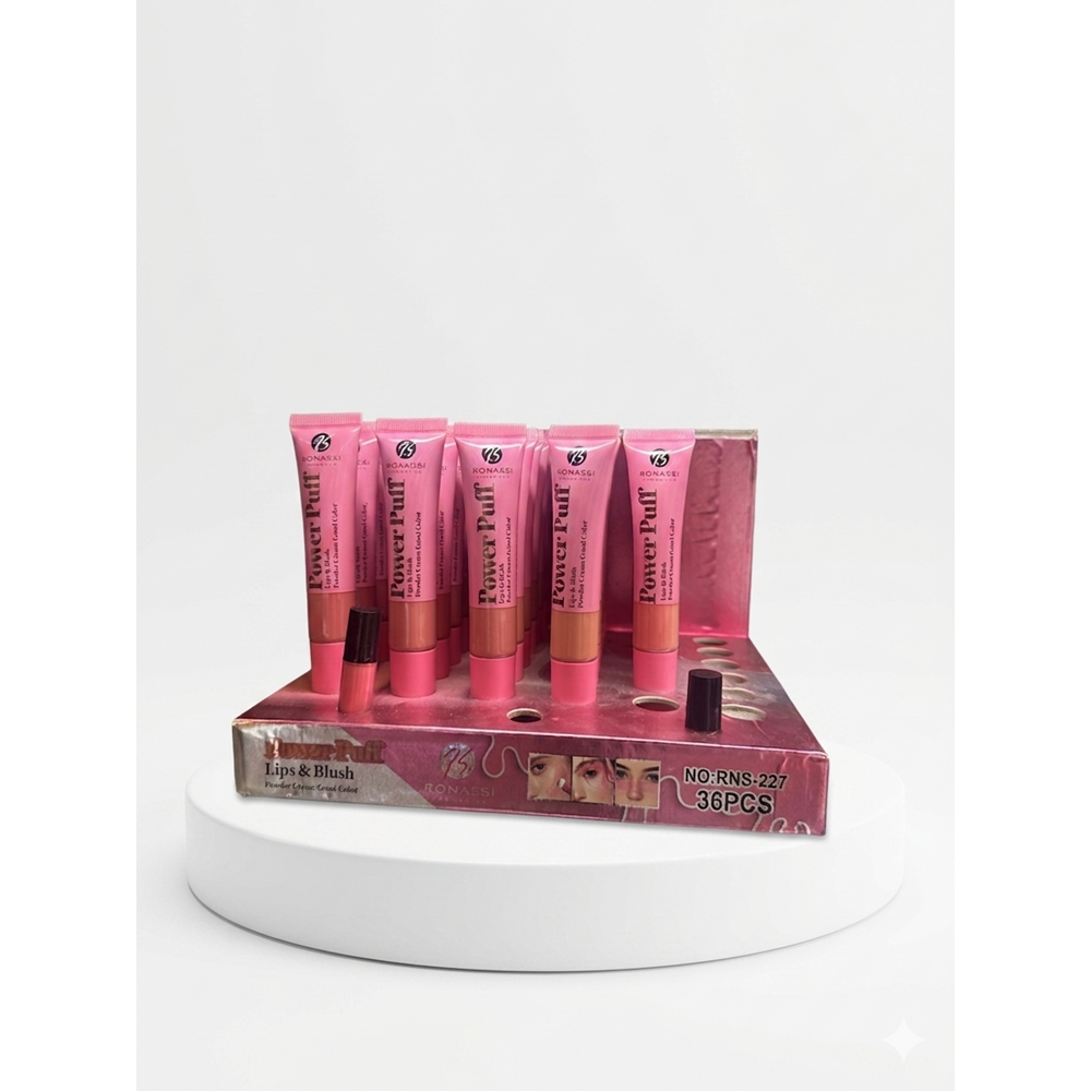 RONASSI POWER PUFF LIPS&BLUSH