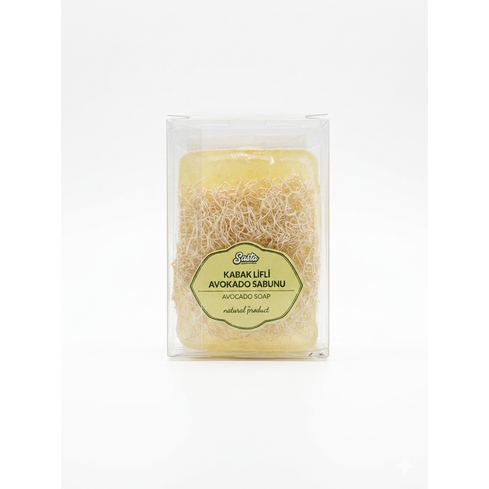 SASTA KABAK LİFLİ AVOKADO SABUNU 110G