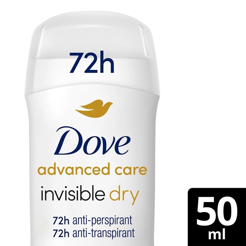 DOVE INVISIBLE DRY STICK DEODORANT 50 ML