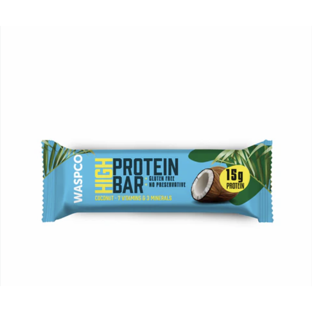 WASPCO HİNDİSTAN CEVİZLİ PROTEİN BAR 50G