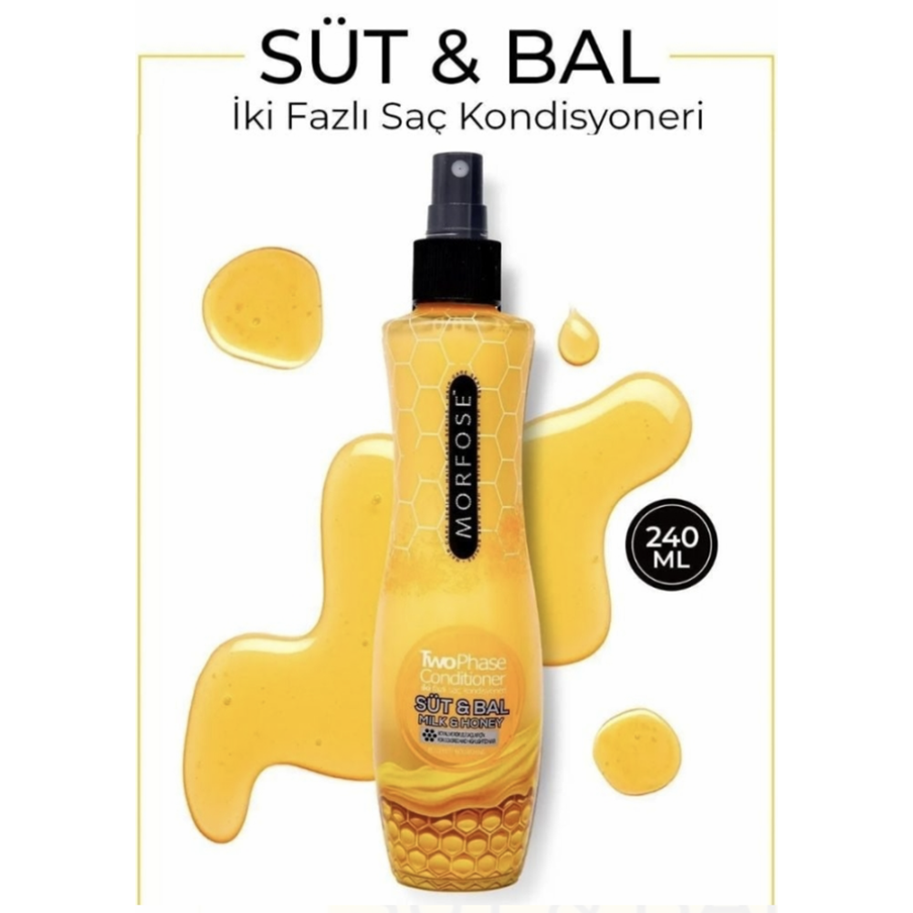 MORFOSE ÇİFT FAZLI FÖN SUYU SÜT&BAL 240 ML
