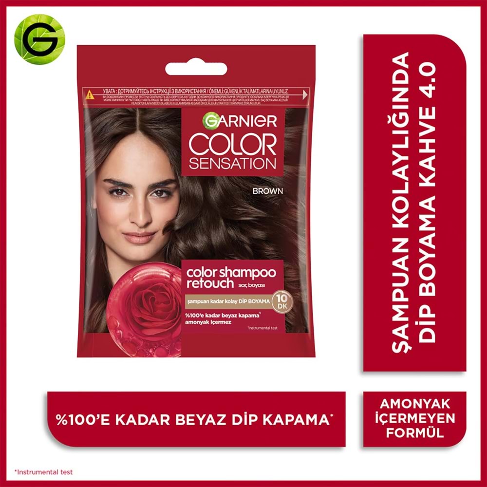 GARNIER COLOR SENSATION ŞAMPUAN BOYA 4.0