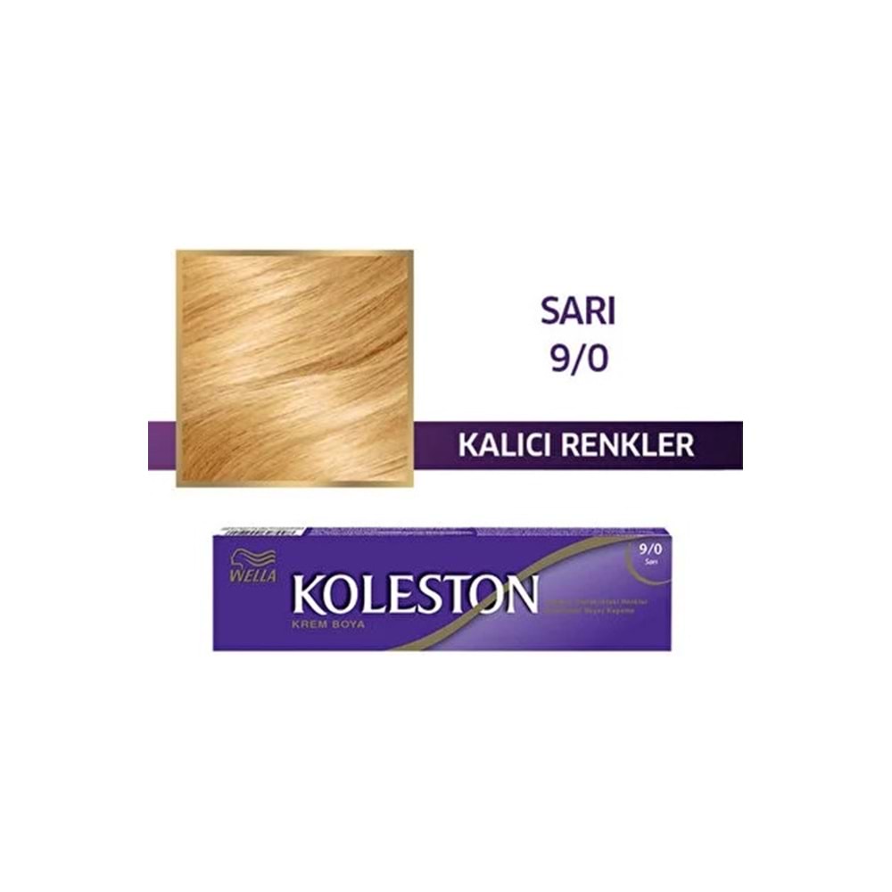 WELLA KOLESTON SİNGLE 9/0 SARI