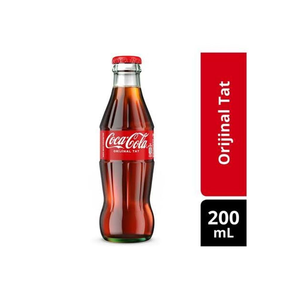 COCA COLA ORJİNAL TAT 200 ML