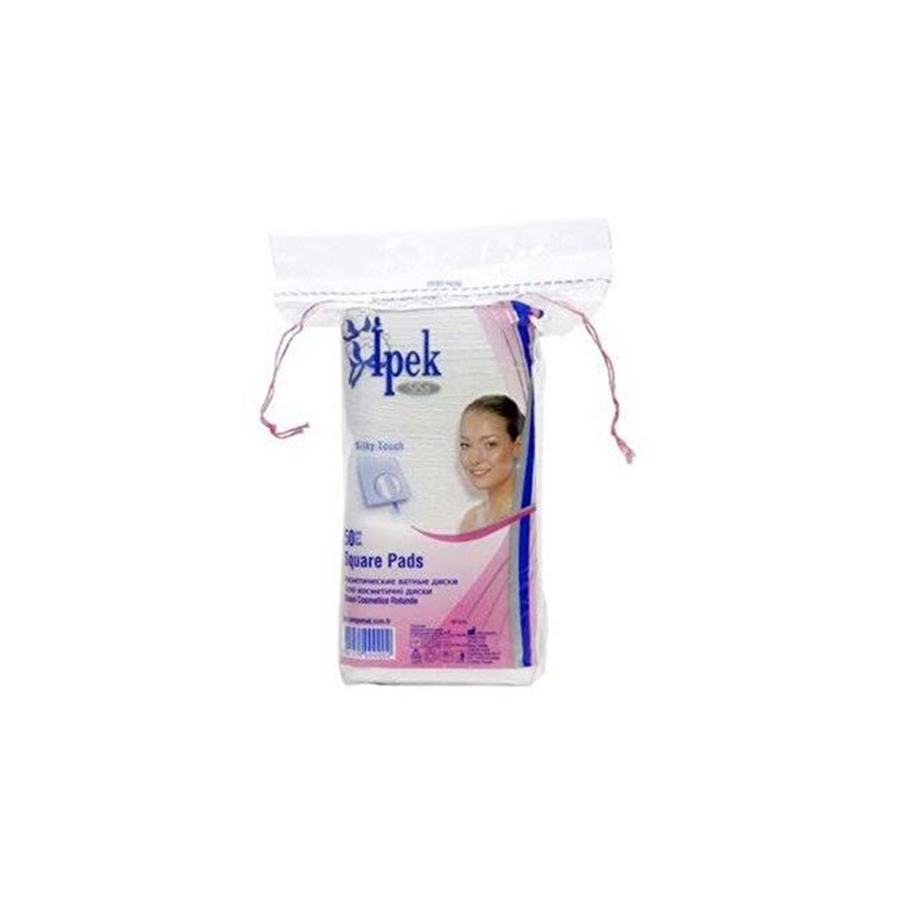 İPEK 50Lİ KARE MAKYAJ TEMİZLEME PEDİ