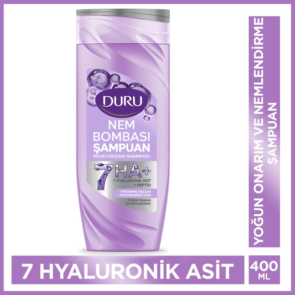 DURU YOĞUN ONARIM VE NEM ŞAMPUAN 400 ML
