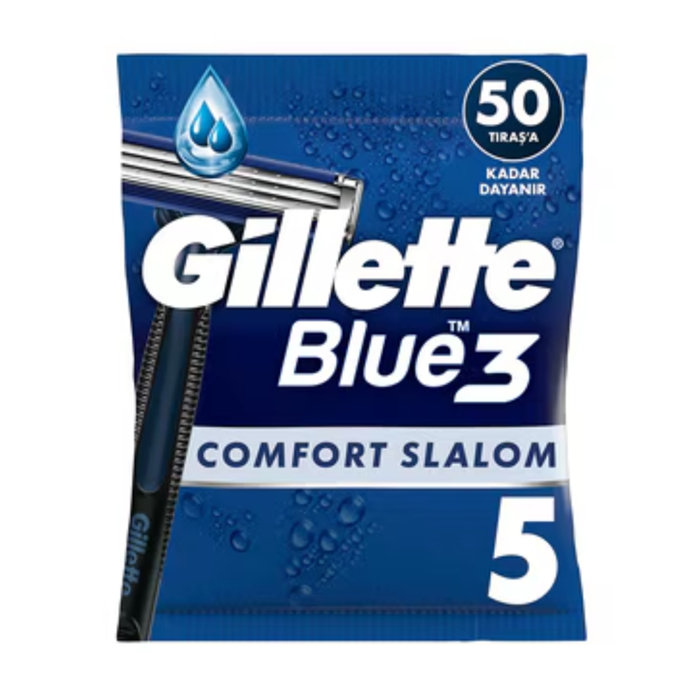 GİLLETTE BLUE 3 COMFORT 5Lİ POŞET