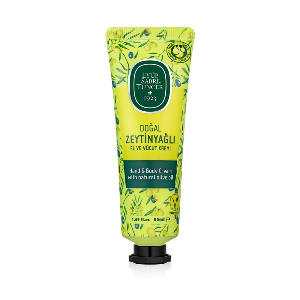 EST DOĞAL ZEYTİNYAĞLI EL VE VÜCUT KREMİ 50 ML