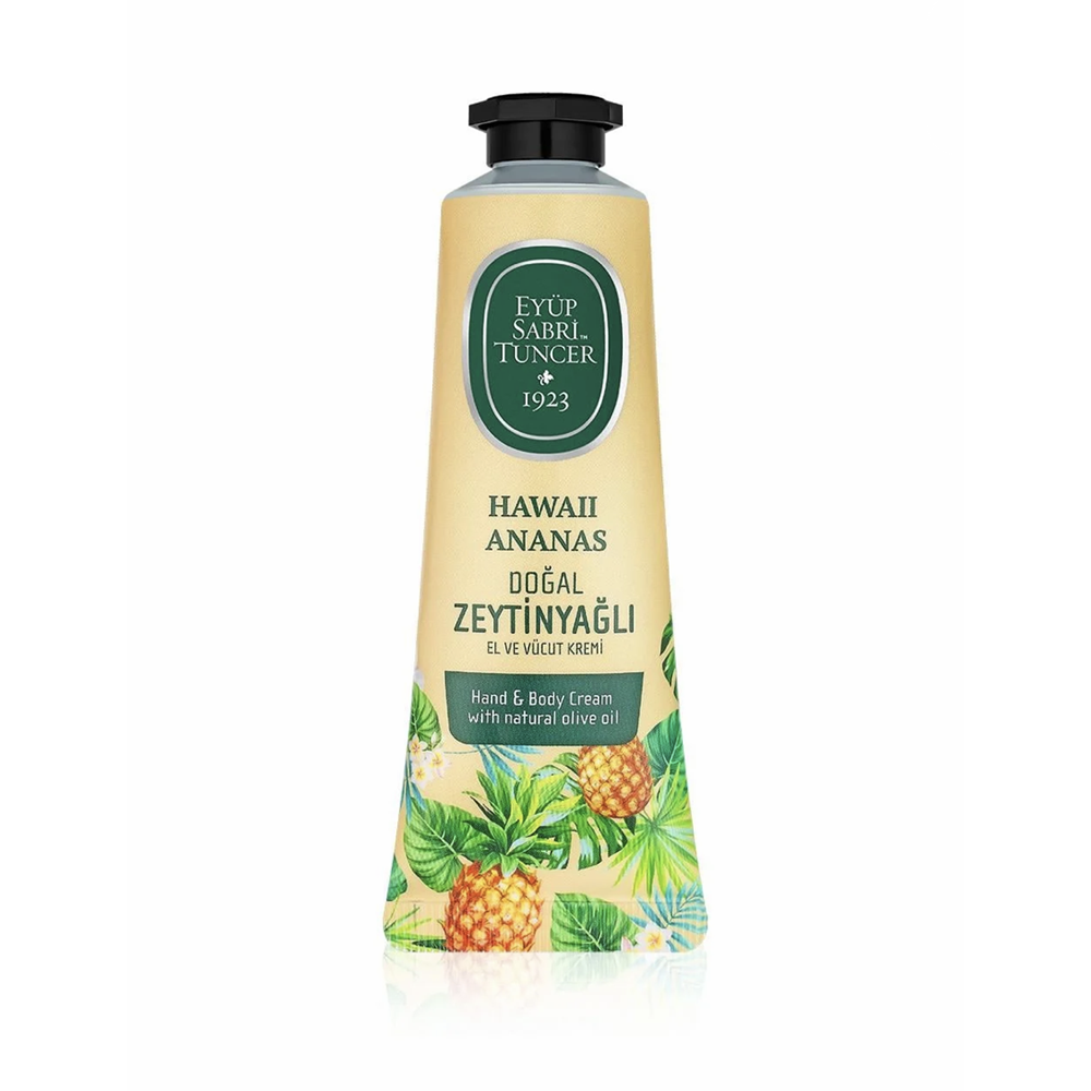 EST HAWAII ANANAS DOĞAL ZEYTİNYAĞLI EL VE VÜCUT KEMİ 50 ML