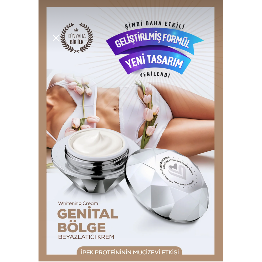 ECC HEALTH BİKİNİ BÖLGESİ BEYAZLATICI KREM 30 ML