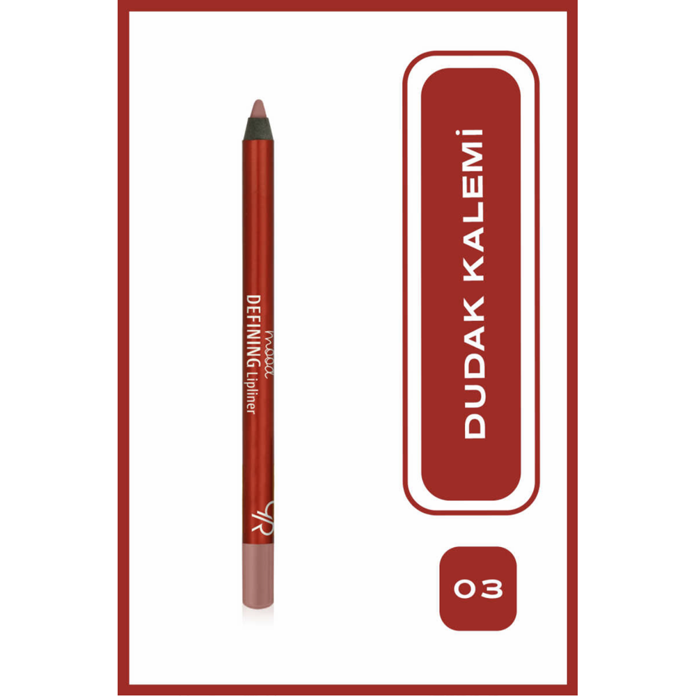 GR MOOD DEFINING LIPLINER NO:03 ROSY BEIGE