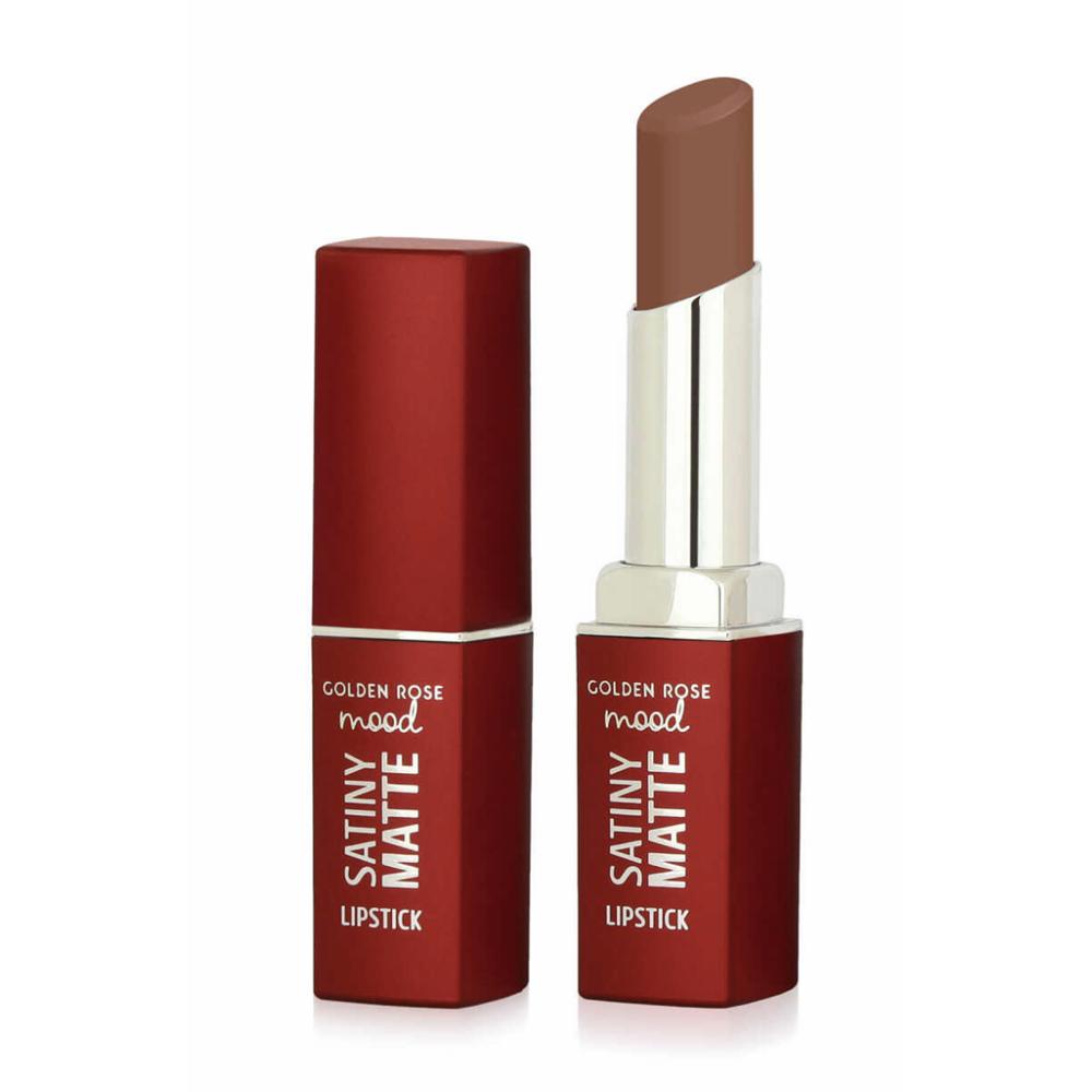 GR MOOD SATINY MATTE LIPSTICK NO:01 BARE NUDE