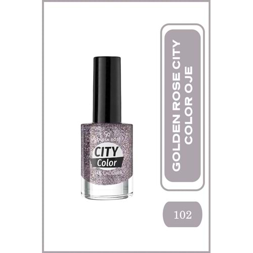 GOLDEN ROSE CITY COLOR NAIL LACQUER 102