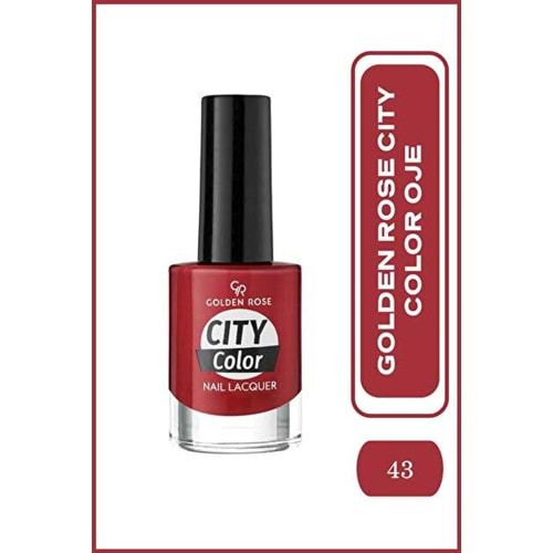 GOLDEN ROSE CITY COLOR NAIL LACQUER 43