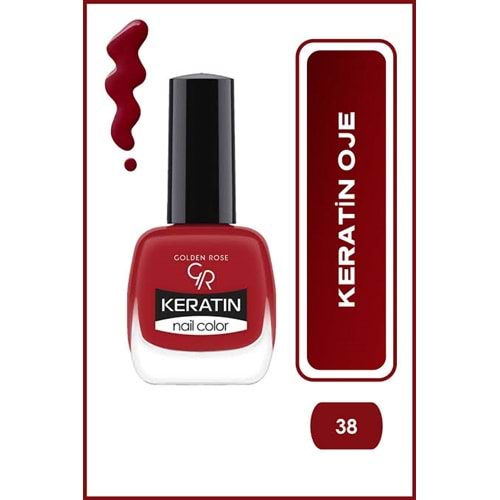 GOLDEN ROSE KERATIN NAIL COLOR 38