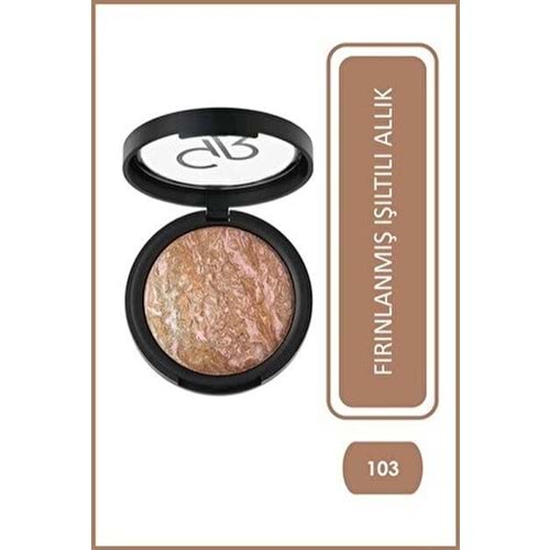 GOLDEN ROSE BAKED STARDUST 103