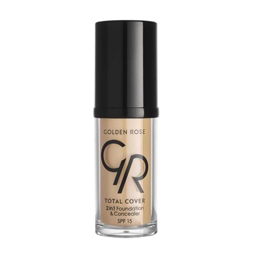 GOLDEN ROSE TOTAL COVER 2IN1 FOUNDATION&CONCEALER 05