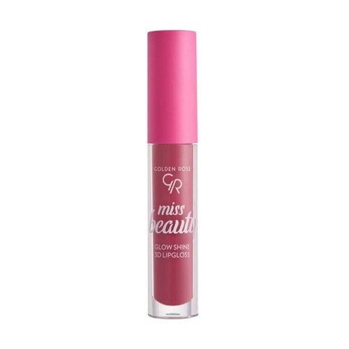 GOLDEN ROSE MISS BEAUTY GLOW SHINE 3D LIPGLOSS 04 PINK DREAM