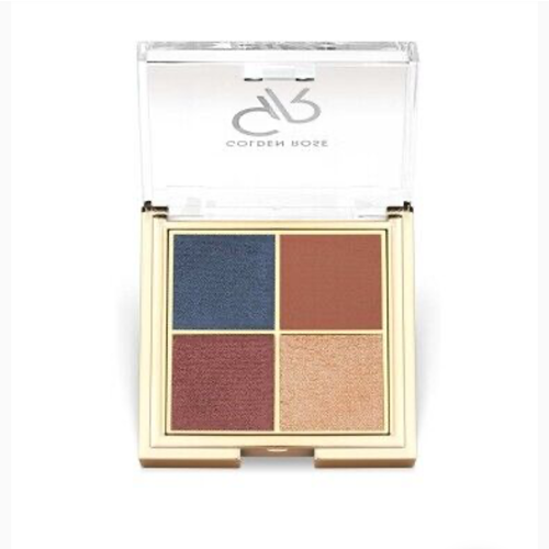 GOLDEN ROSE QUATTRO EYESHADOW PALETTE 03 BLUE CHARM