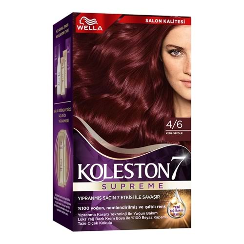 KOLESTON SUPREME KIT 4-6 KIZIL VİYOLE