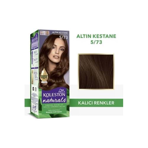 WELLA KOLESTON NATURALS 5-73 ALTIN KESTANE