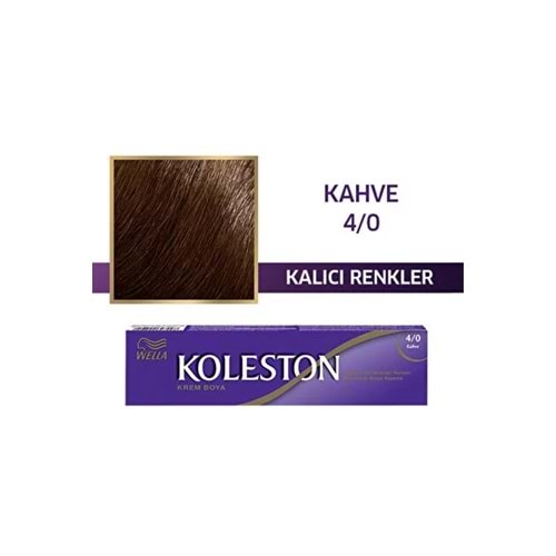 WELLA KOLESTON SİNGLE 4-0 KAHVE