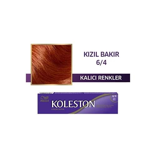 WELLA KOLESTON SİNGLE 6-4 KIZIL BAKIR