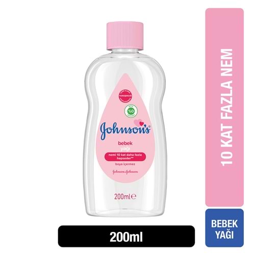 JOHNSONS BABY NEMLENDİRİCİ BEBEK YAĞI 200 ML