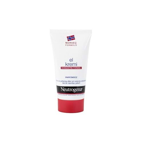NEUTROGENA PARFÜMSÜZ EL KREMİ 75 ML
