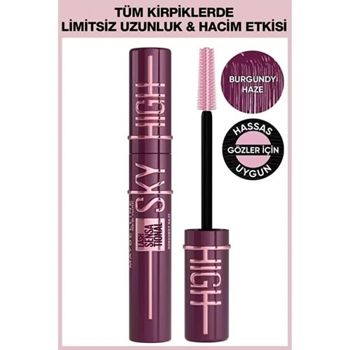 MYB MASCARA SKY HIGH BURGUNDY