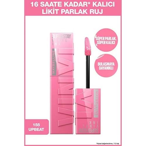 MYB VINYL INK RUJ 155 UPBEAT