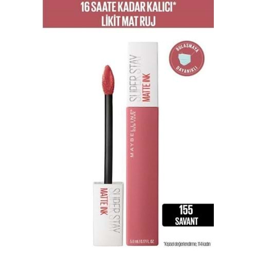 MYB SUPER STAY MATTE INK 155 SAVANT