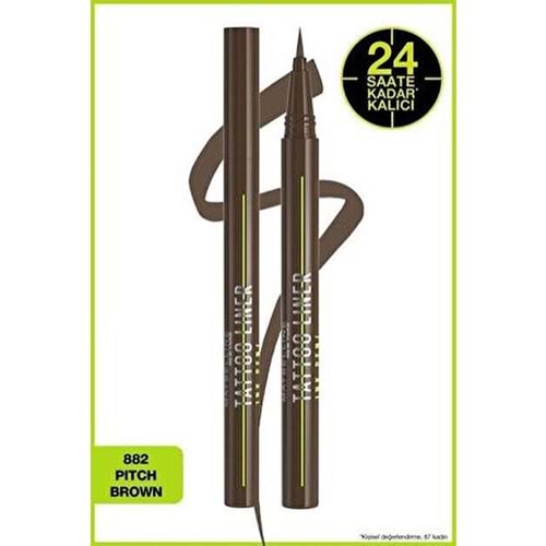 MYB TATTO LINER PENCIL 882 BROWN