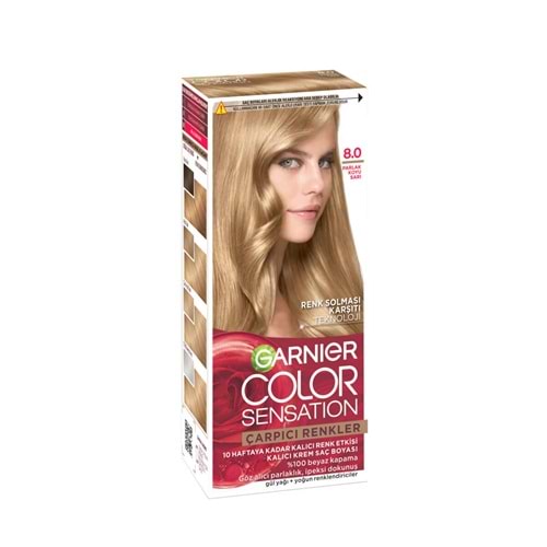 GARNIER COLOR SENSATION 8.0 PARLAK KOYU SARI