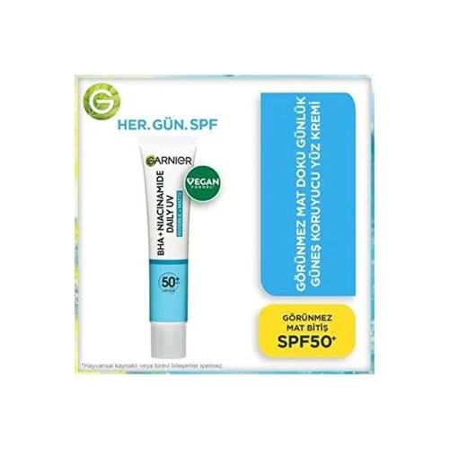 GARNIER SKIN BHA+NIASINAMID FLUID YÜZ KREMİ