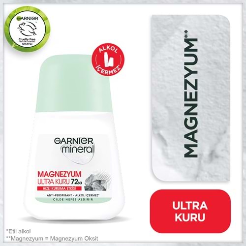 GARNIER MINERAL MAGNEZYUM ROLL-ON 50 ML