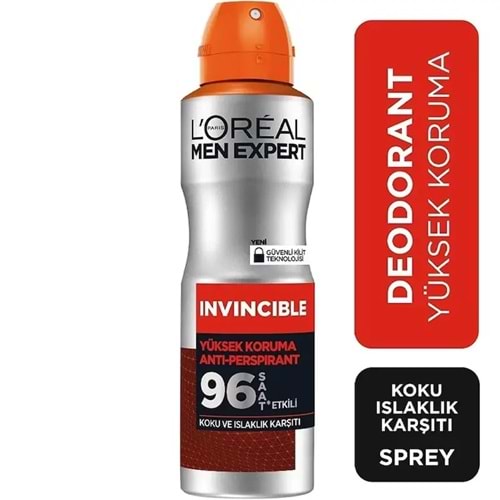 LOREAL MEN EXPERT KOKU VE ISLAKLIK DEO 150 ML