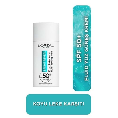 LOREAL SKIN BRIGHT REVEAL NIASINAMIDE 50 SPF FLUİD YÜZ KREMİ