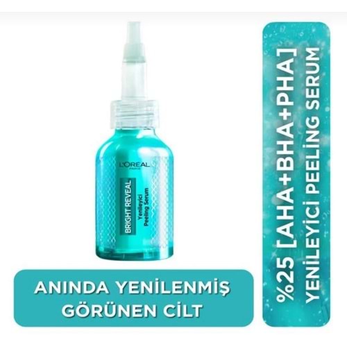 LOREAL SKIN BRIGHT REVEAL NIASINAMIDE PEELING SERUM