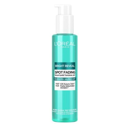 LOREAL SKIN BRIGHT REVEAL NIASINAMIDE TEMİZLEME JELİ