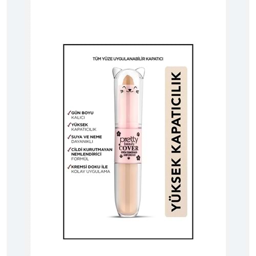 PRETTY PB-410 COVER STICK&LIQUID CONCEALER 02